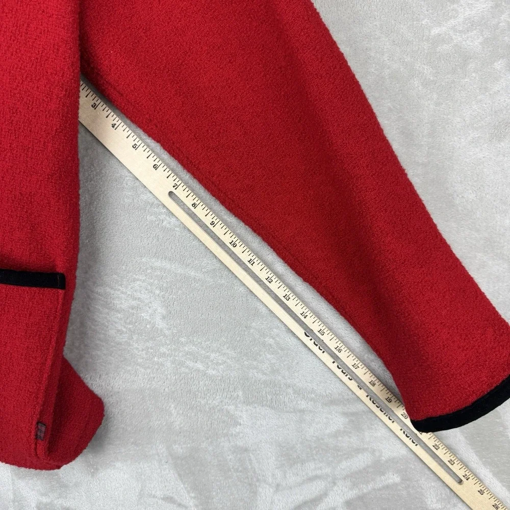 Woolrich Jacket Womens Small Red‎ Wool USA Made Heritage Outdoor Cottage Core